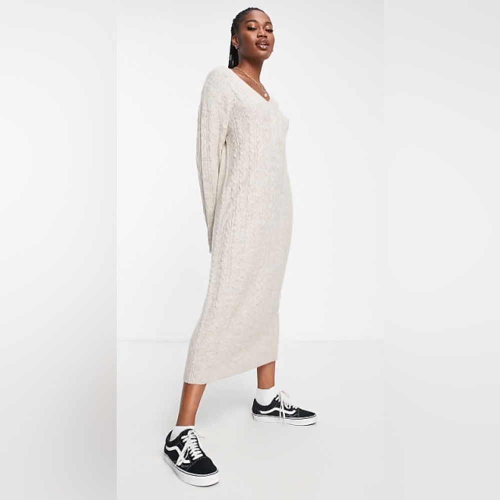 Maxi sweater dress
